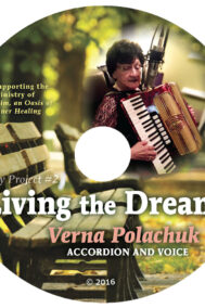 living the drean by verna polachuk, associated with martina keast front cover