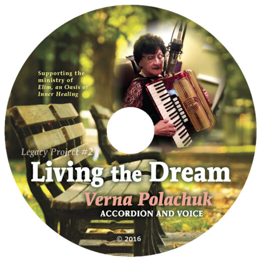 living the drean by verna polachuk, associated with martina keast front cover