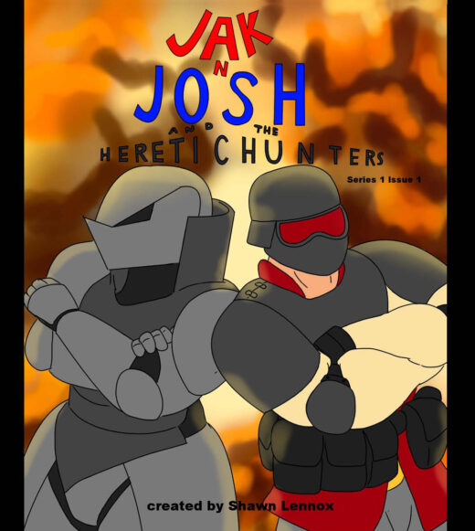 Jak N Josh and the Heretic Hunters front cover